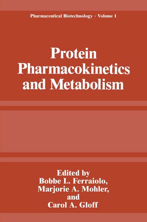 Produktbild: Protein Pharmacokinetics and Metabolism