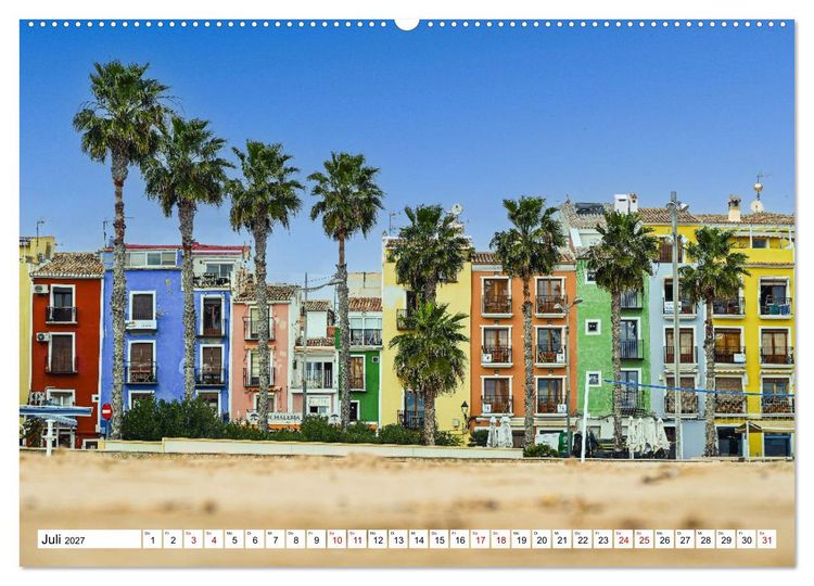 Produktbild: Wundervolle Costa Blanca (Wandkalender 2027 DIN A2 quer), CALVENDO Monatskalender