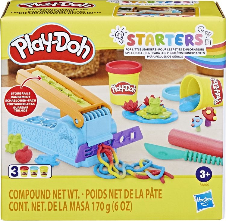 Produktbild: Hasbro F88055L0 - Play-Doh Knetwerk Starter-Set, Knete-Spielset