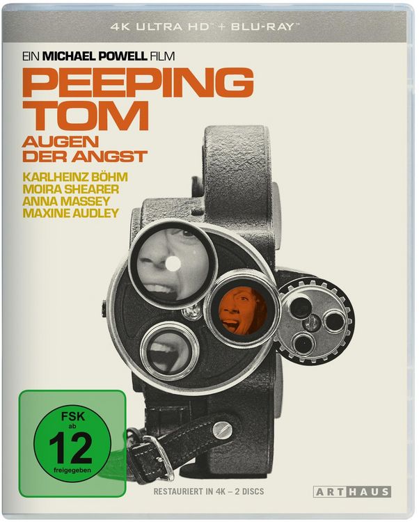 Produktbild: Peeping Tom - Augen der Angst - Collectors Edition (4K Ultra HD) (+Blu-ray)