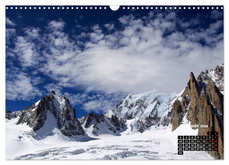 Produktbild: Les paysages de montagne Haute-Savoie (Calendrier mural 2026 DIN A3 vertical), CALVENDO calendrier mensuel