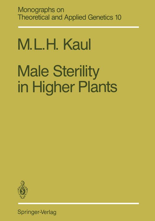Produktbild: Male Sterility in Higher Plants