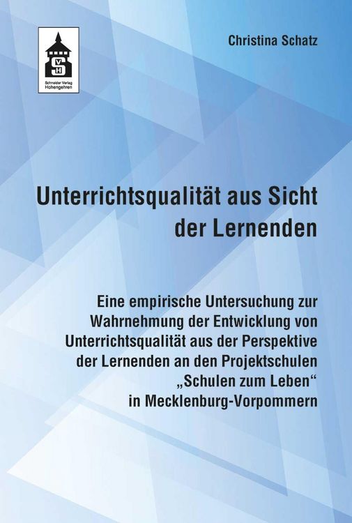 Produktbild: Unterrichtsqualit&auml;t aus Sicht der Lernenden