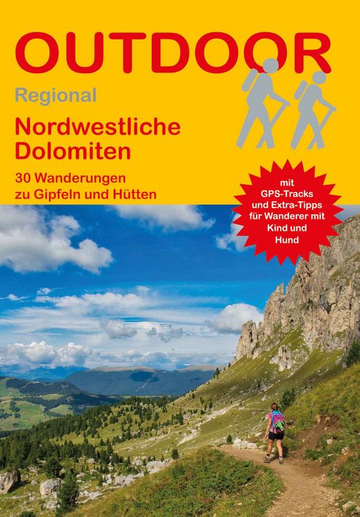 Produktbild: Nordwestliche Dolomiten 30 Wanderungen zu Gipfeln und H&uuml;tten