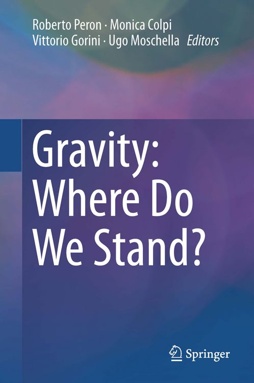 Produktbild: Gravity: Where Do We Stand?