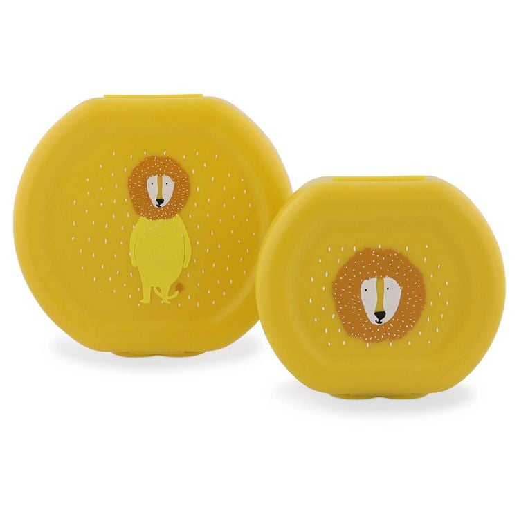 Produktbild: Snackbox mit Clip - 2er-Set - Mr. Lion