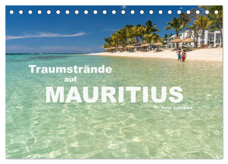 Produktbild: Traumstr&auml;nde auf Mauritius (Tischkalender 2026 DIN A5 quer), CALVENDO Monatskalender