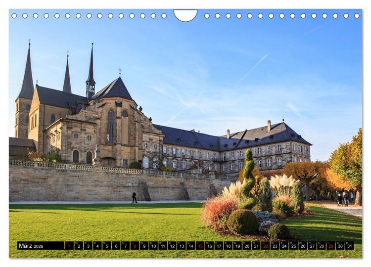 Produktbild: Bamberg - das fr&auml;nkische Rom (Wandkalender 2026 DIN A4 quer), CALVENDO Monatskalender