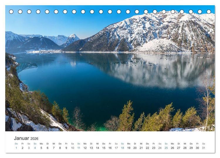 Produktbild: Es is so schee am Achensee 2026 (Tischkalender 2026 DIN A5 quer), CALVENDO Monatskalender