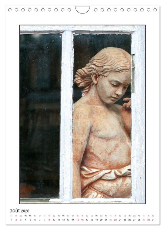 Produktbild: Charmantes fen&ecirc;tres (Calendrier mural 2026 DIN A4 horizontal), CALVENDO calendrier mensuel