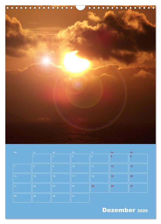 Produktbild: Nordseereise &ndash; J&uuml;tland in D&auml;nemark &ndash; Von Blavand bis Henne Strand (Wandkalender 2026 DIN A3 hoch), CALVENDO Monatskalender