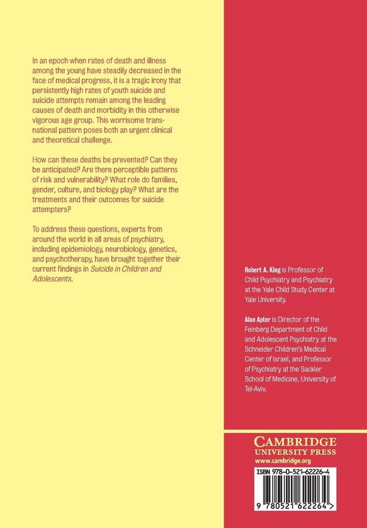 Produktbild: Suicide in Children and Adolescents