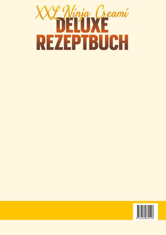 Produktbild: XXL Ninja Creami Deluxe Rezeptbuch