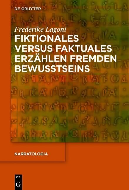 Produktbild: Fiktionales versus faktuales Erz&auml;hlen fremden Bewusstseins