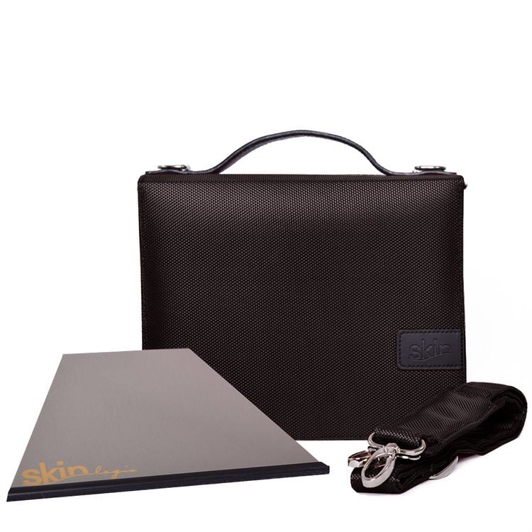 Produktbild: Buchh&uuml;llen-Tasche mit Buchst&uuml;tze