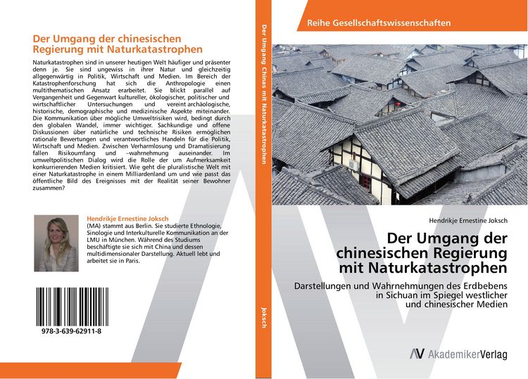 Produktbild: Der Umgang der chinesisch&iquest;en Regierung mit Naturkatas&iquest;trophen