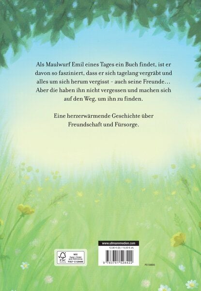 Produktbild: Maulwurf Emil findet ein Buch