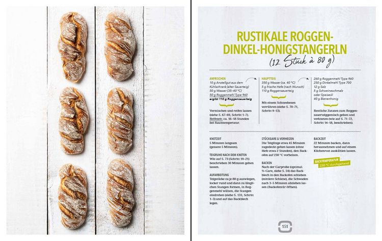Produktbild: Backen mit Roggensauerteig