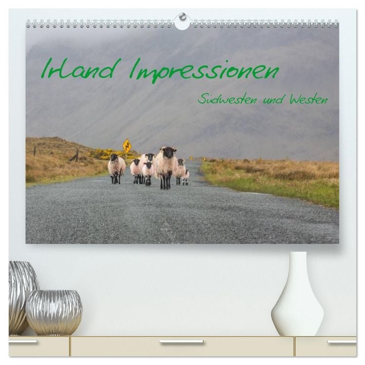 Produktbild: Irland Impressionen S&uuml;dwesten und Westen (hochwertiger Premium Wandkalender 2026 DIN A2 quer), Kunstdruck in Hochglanz