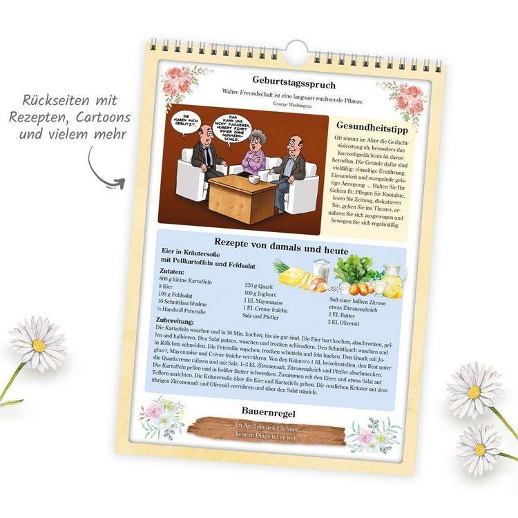 Produktbild: TR&Ouml;TSCH - Classickalender Rentnerkalender 2027