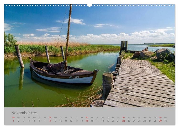 Produktbild: Ostsee, Fischland-Dar&szlig; (Wandkalender 2026 DIN A2 quer), CALVENDO Monatskalender