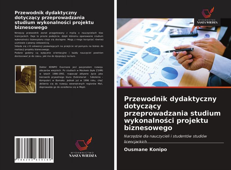 Produktbild: Przewodnik dydaktyczny dotycz&iquest;cy przeprowadzania studium wykonalno&iquest;ci projektu biznesowego