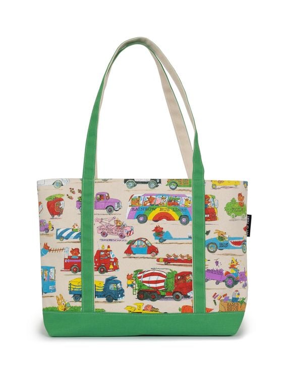 Produktbild: Richard Scarry: Cars and Trucks and Things That Go Large Zippered Tote