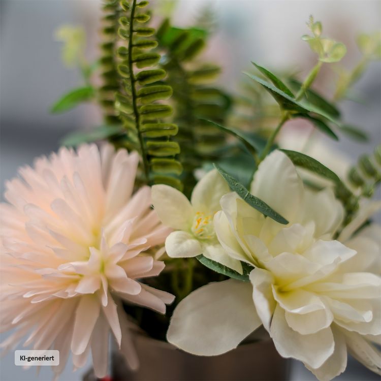 Produktbild: NTK-Collection NTK-Collection Kunstblume wei&szlig;e Jasmin in Vase Leilani