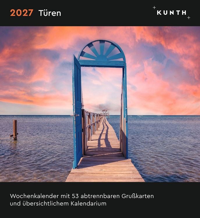 Produktbild: T&uuml;ren - KUNTH Postkartenkalender 2027