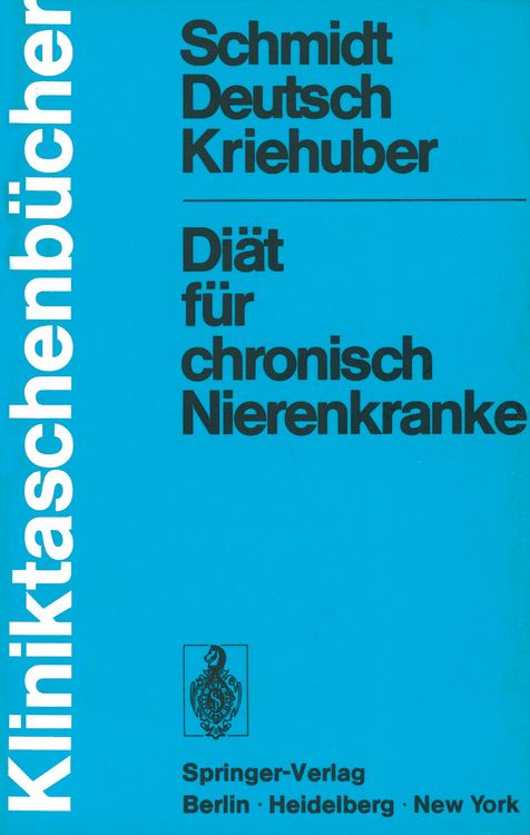 Produktbild: Di&auml;t f&uuml;r chronisch Nierenkranke