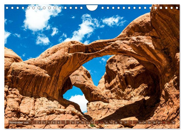 Produktbild: Atemberaubendes Amerika - Die sch&ouml;nsten Nationalparks im Westen der USA (Wandkalender 2026 DIN A4 quer), CALVENDO Monatskalender