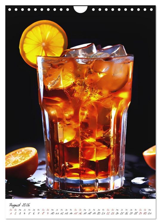 Produktbild: Mixology Meisterwerke (Wandkalender 2026 DIN A4 hoch), CALVENDO Monatskalender
