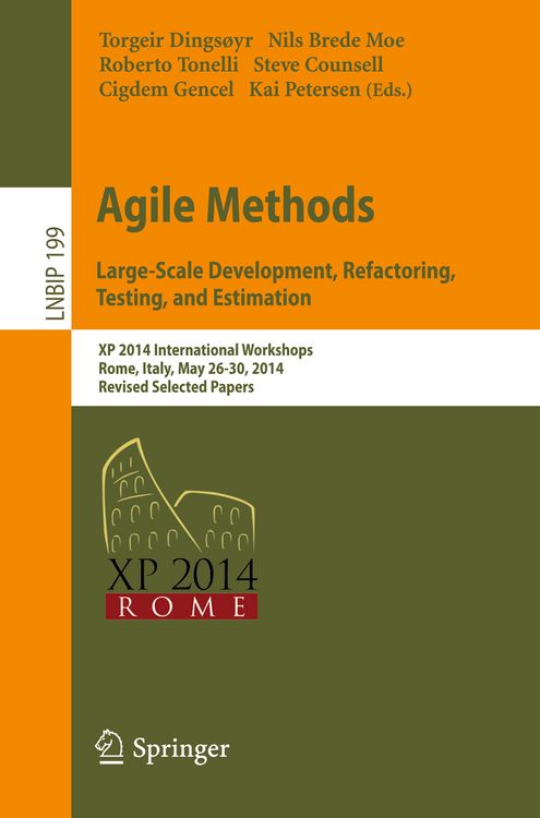 Produktbild: Agile Methods. Large-Scale Development, Refactoring, Testing, and Estimation