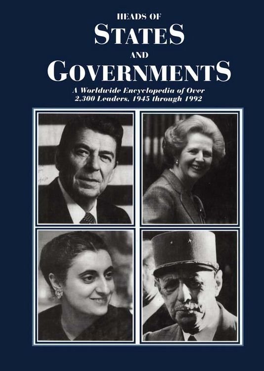 Produktbild: Heads of States and Governments Since 1945