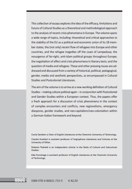 Produktbild: Crisis, Risks and New Regionalism in Europe