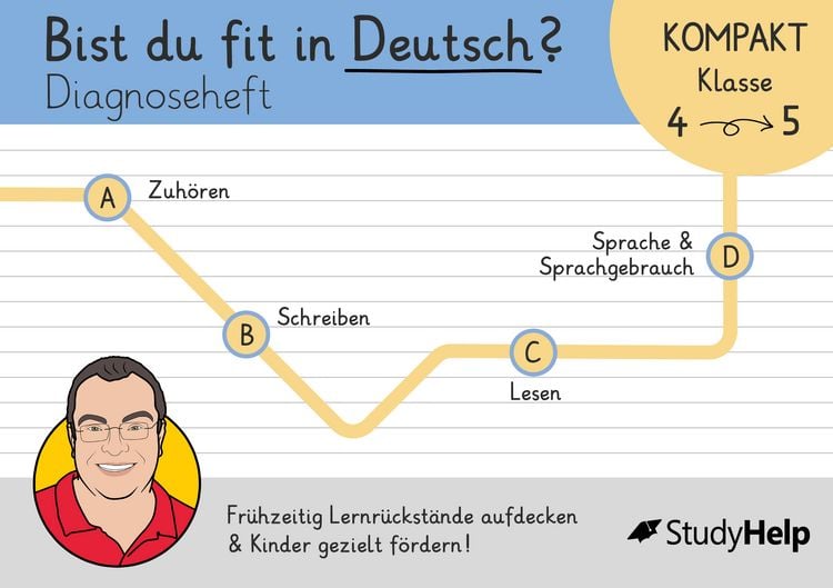 Produktbild: Diagnoseheft - Bist du fit in Deutsch?