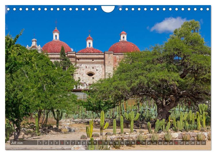 Produktbild: Mexiko, eine Fotoreise (Wandkalender 2026 DIN A4 quer), CALVENDO Monatskalender