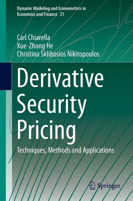 Produktbild: Derivative Security Pricing