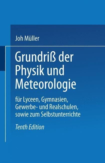 Produktbild: Grundri&szlig; der Physik und Meteorologie