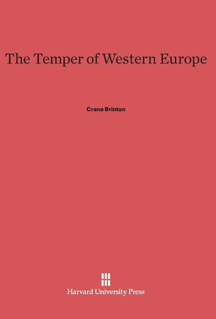 Produktbild: The Temper of Western Europe