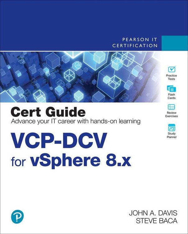 Produktbild: VCP-DCV for vSphere 8.x Cert Guide