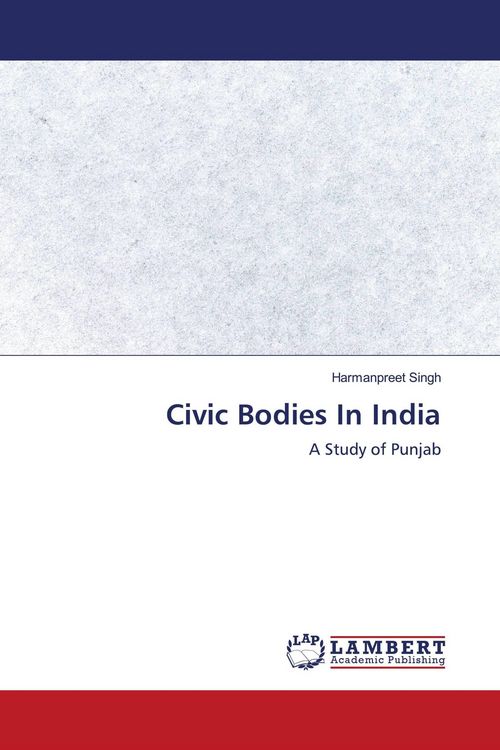 Produktbild: Civic Bodies In India