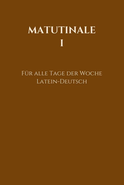 Produktbild: Matutinale I