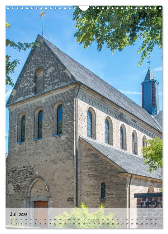 Produktbild: D&uuml;sseldorf - Historisches Kaiserswerth (Wandkalender 2026 DIN A3 hoch), CALVENDO Monatskalender