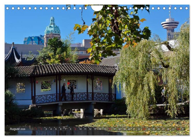 Produktbild: Vancouver Perspektiven (Wandkalender 2026 DIN A4 quer), CALVENDO Monatskalender