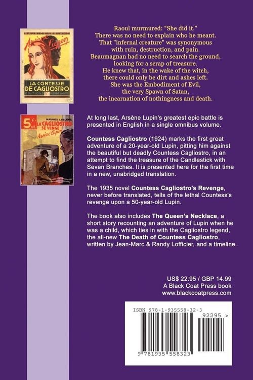 Produktbild: Arsene Lupin Vs Countess Cagliostro