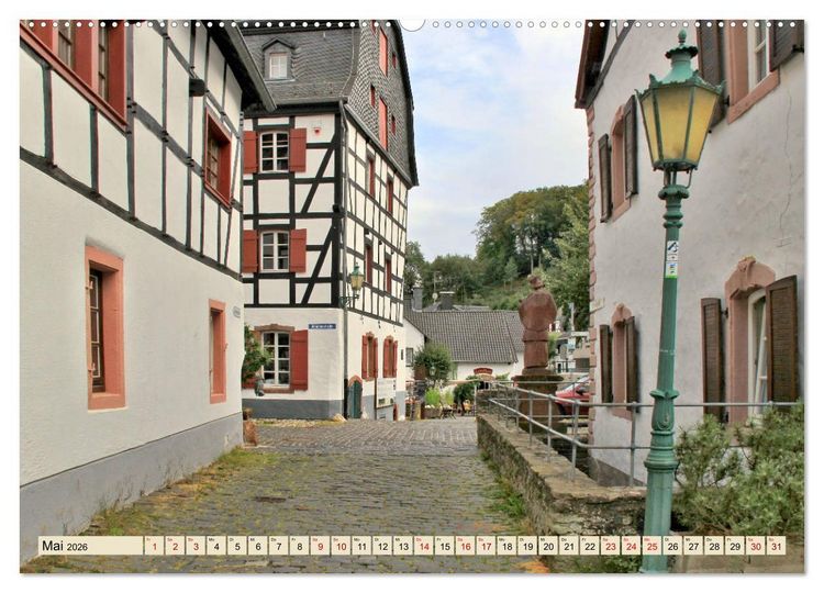 Produktbild: Blankenheim - Eine Perle in der Eifel (Wandkalender 2026 DIN A2 quer), CALVENDO Monatskalender