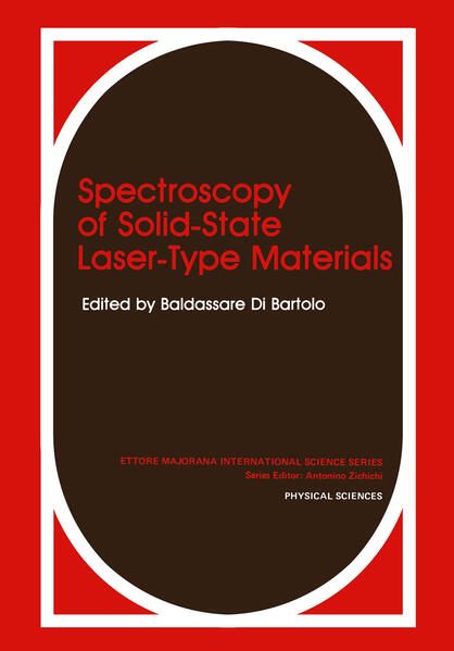 Produktbild: Spectroscopy of Solid-State Laser-Type Materials