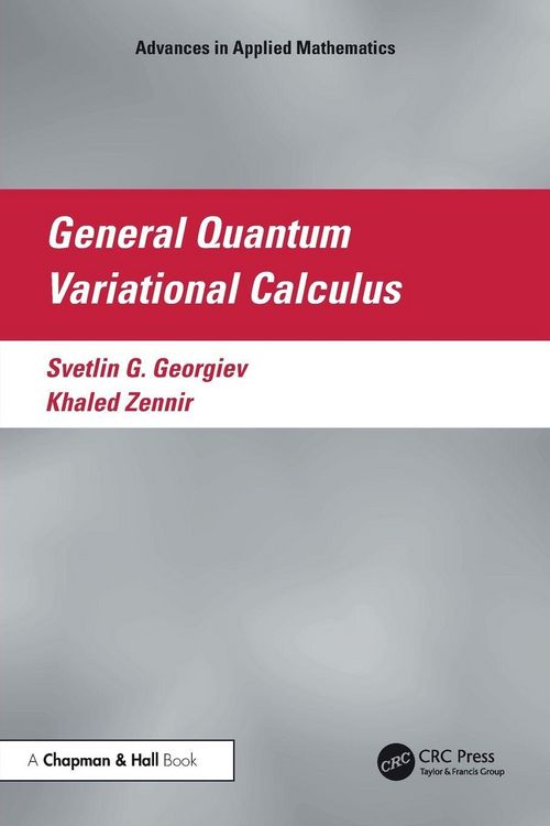 Produktbild: General Quantum Variational Calculus
