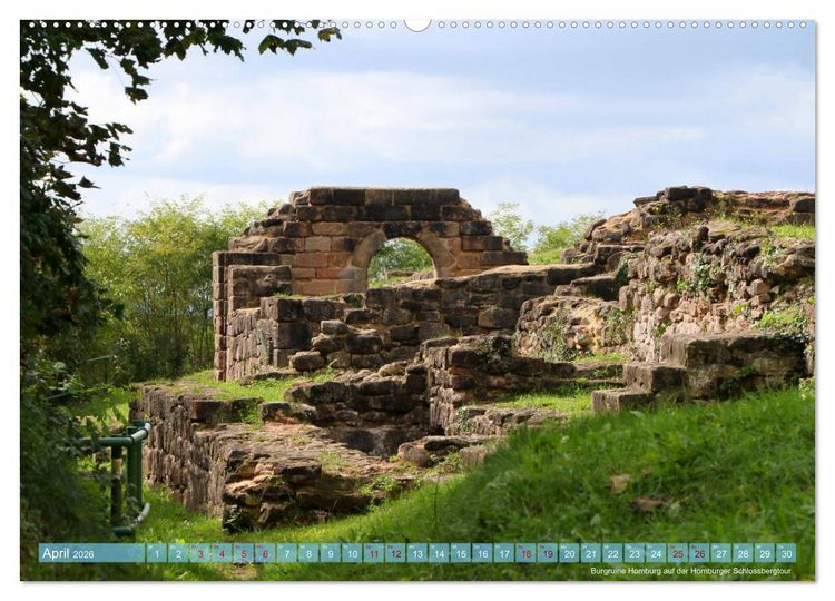 Produktbild: SAARLAND - AUSSICHTSREICH (hochwertiger Premium Wandkalender 2026 DIN A2 quer), Kunstdruck in Hochglanz